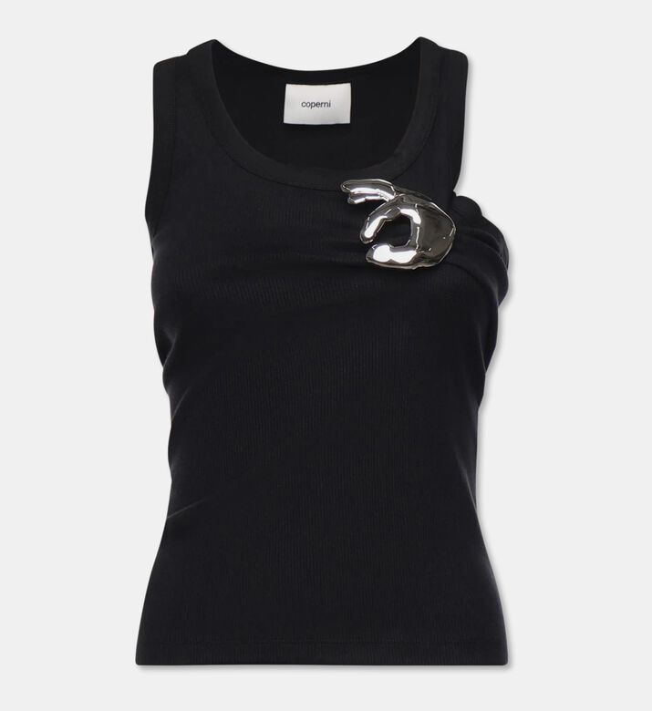 Coperni Jersey Stretch Emoji Tank Top, Packshot View