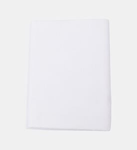 Jacquard Vegetal Mood Cotton Tablecloth, White, 150x220-cm, Packshot View