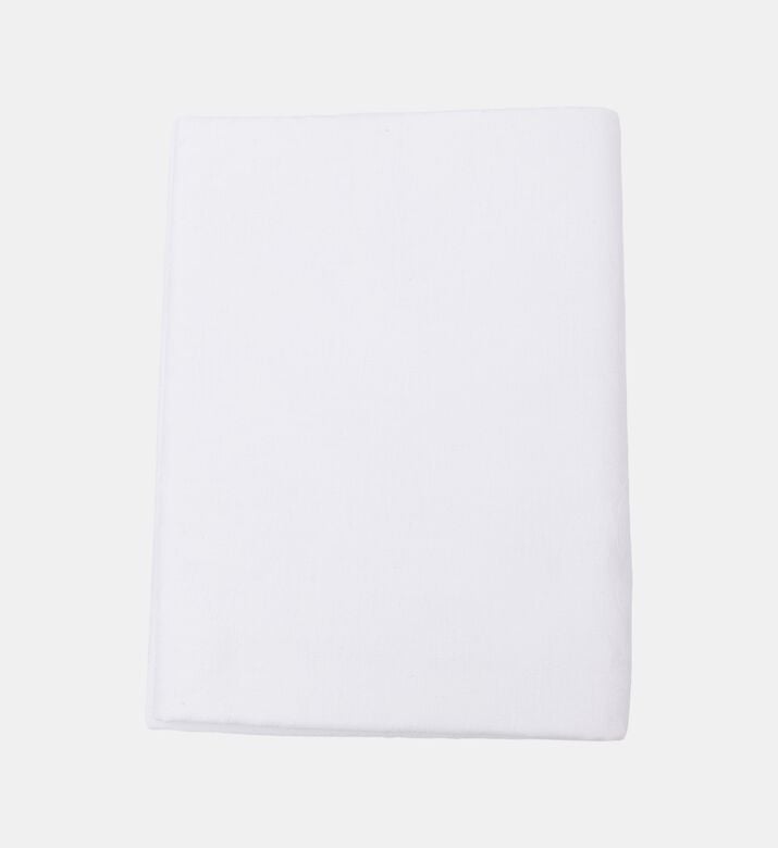 Jacquard Vegetal Mood Cotton Tablecloth, White, 150x220-cm, Packshot View