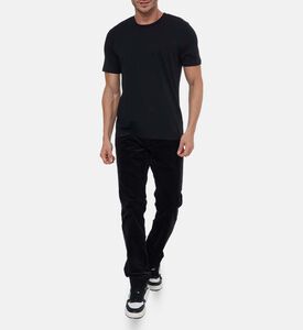 Zadig et Voltaire Cotton Short-sleeve T-shirt, Black, L, Model View