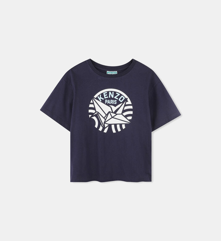 Flower Logo-print T-shirt