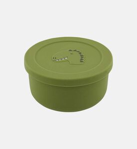 وعاء وجبات خفيفة مستر دينو سيليكون