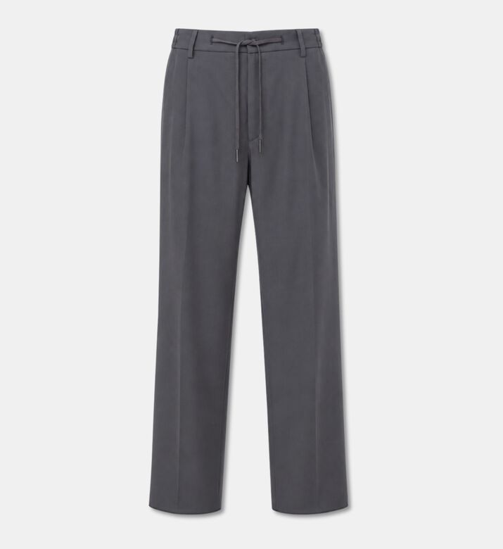 Tagliatore Cotton Drawstring Trousers, Packshot View