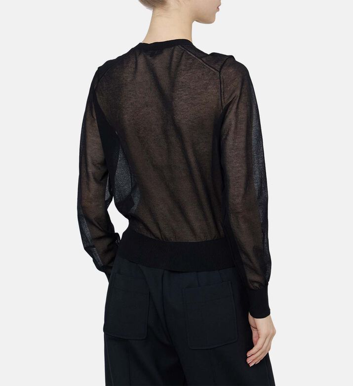 كارديغان اتريتات قطن شفاف