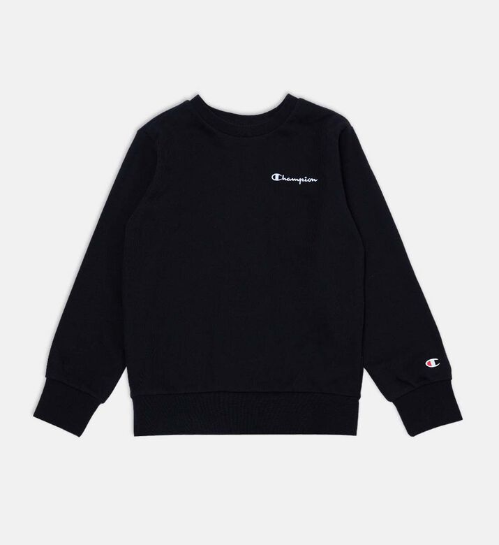 Champion Embroidered Logo-detail Sweatshirt Same As 901177947 Different Color, Black, S, Packshot View