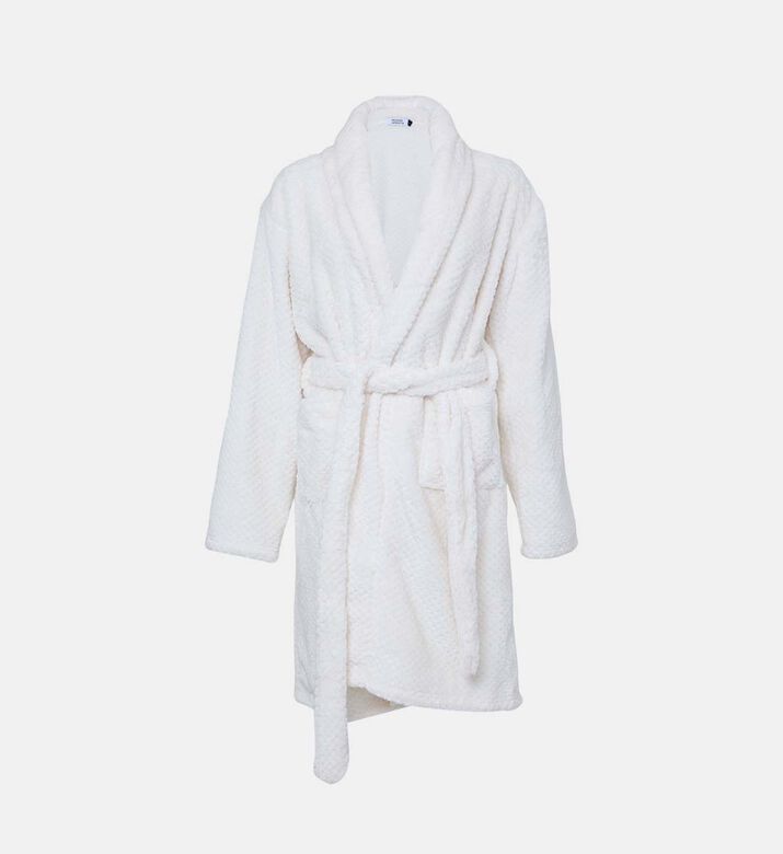 Plush Belted Bath Robe