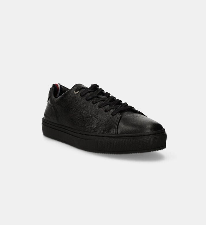 Premium Pebble Grain Leather Cupsole Trainers Premium Pebble Grain Leather Cupsole Trainers