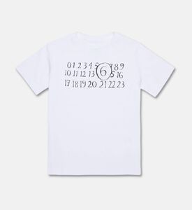 MM6 Numeric Logo-print T-shirt, Packshot View