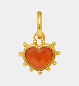 Ottoman Hands Onyx Heart-shape Charm, Packshot View