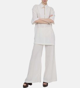 Embroidered Short-sleeve Shirt