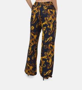 Watercolor Couture Printed Pants
