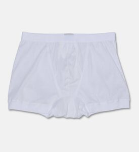 Zimmerli Of Switzerland Open Fly Cotton Boxer, White, Xxl, Packshot View