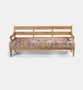 Home Deco and More Raji Digital Printed 3-seater Sofa, Pink, Packshot View