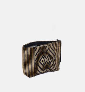 حقيبة يد قطنية متوسطة الطول