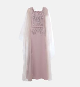 Rhinestone Embellished Dantal Dress Rhinestone Embellished Dantal Dress