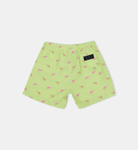 شورت سباحة بطبعة جِمال صغيرة للصغار