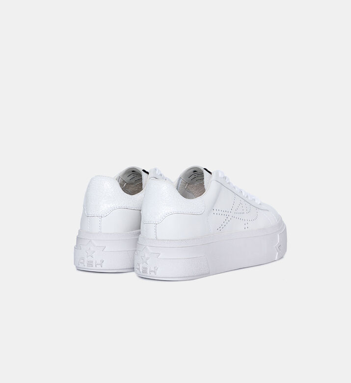 Santana Leather Perforated-logo Sneakers Santana Leather Perforated-logo Sneakers