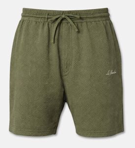 Les Deux Drawstring Closure Regular-fit Shorts, Green, Xl, Packshot View