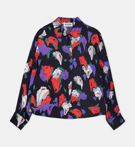 Girl Floral-print Blouse Girl Floral-print Blouse