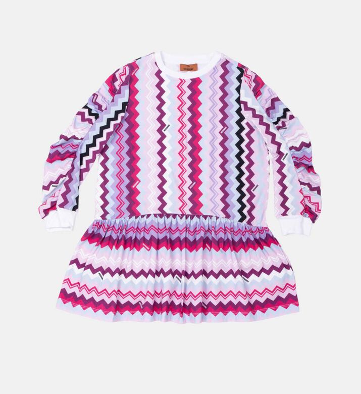 Cotton Jersey Printed Dress