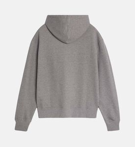 سويت شيرت بغطاء رأس بطبعة شعار