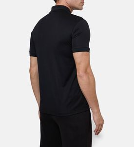 EA7 Short-sleeve Polo Shirt, Black, L, Model View