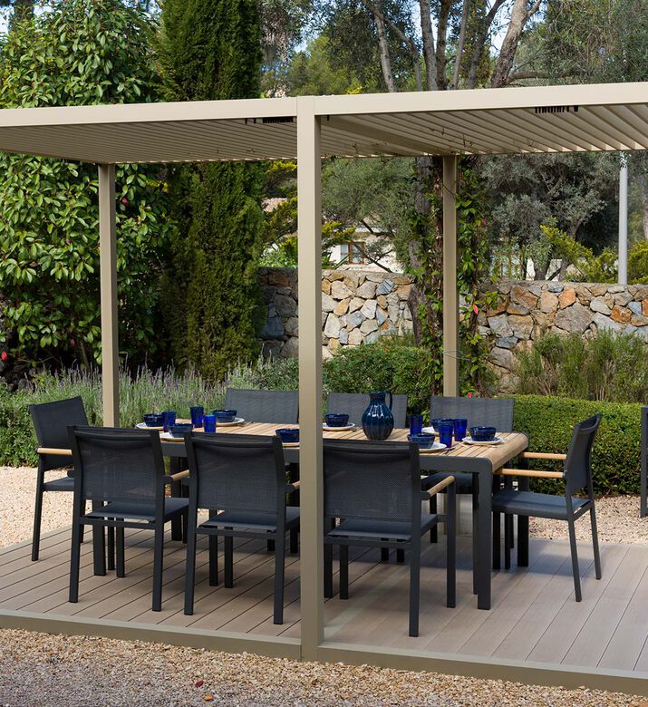 طاولة طعام عنبر مع 8 كراسي