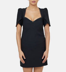 فستان روكسيل مزين بالكريستال