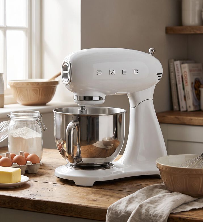 Smeg 10 Speed Stand Mixer, Packshot View