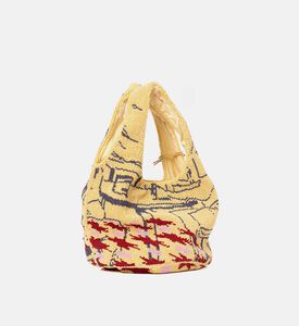 Beaded Mini Shopper Bag