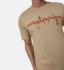 Pal Zileri Chest-print Short-sleeve T-shirt, Model View