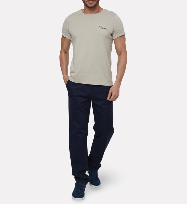 Maison Labiche Tutto Bene Embroidered T-shirt, Model View