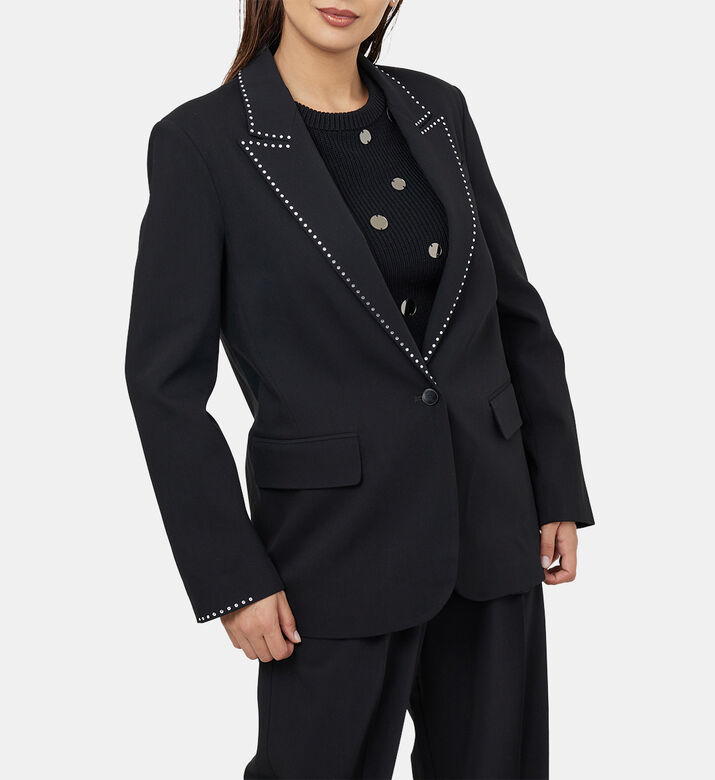 Single-breasted Twill Jacket