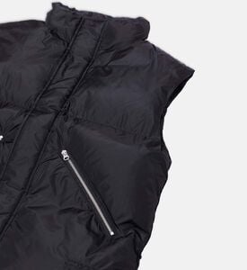 Puffy Sleeveless Regular-fit Vest