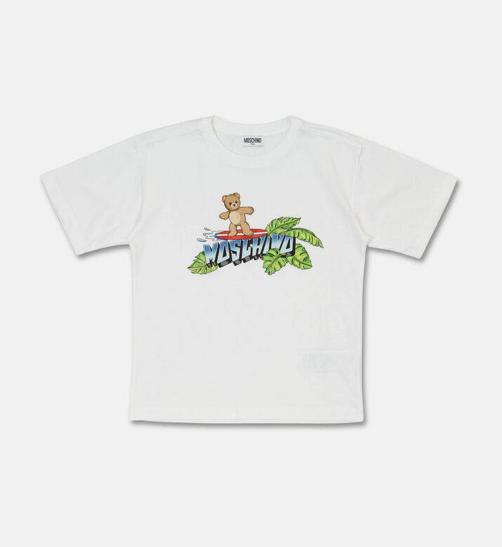 Moschino BKT Surfing Teddy Bear T-shirt, Packshot View