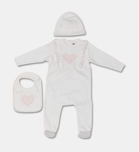 Kenzo Baby Essentials Hat, Bib Sleepsuit Set, Packshot View