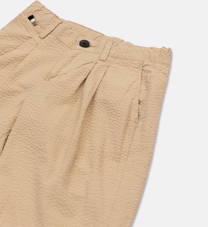 Boss Textured Seersucker Bermuda Shorts, Packshot View