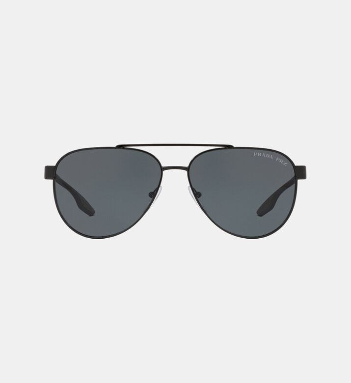 Double-bridge Pilot Gradient Sunglasses 58