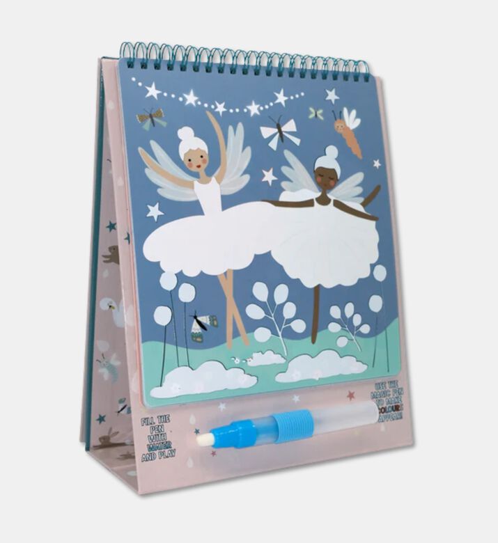 Floss and Rock Spiral Magic Water Colour-in Easel Pad, Packshot View