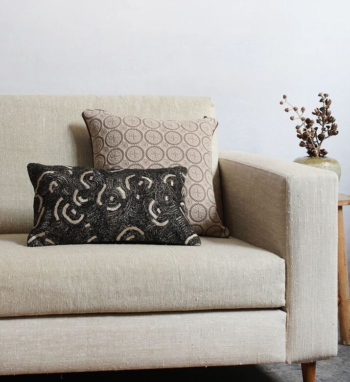 Tohfa Luxe Luxe Circular Stitch Decorative Filler Cushion, Packshot View