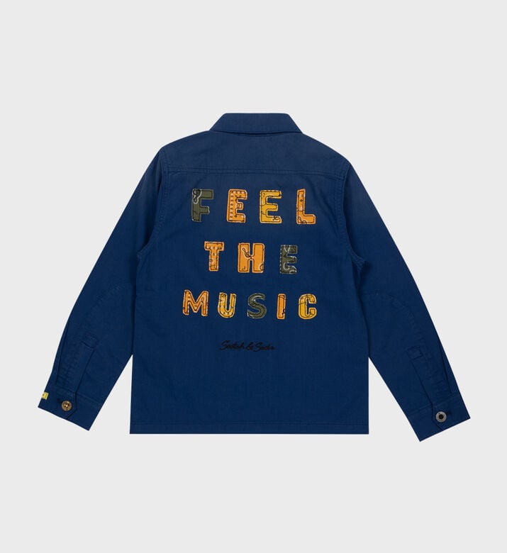 Girl Bandana Artwork Overshirt Girl Bandana Artwork Overshirt