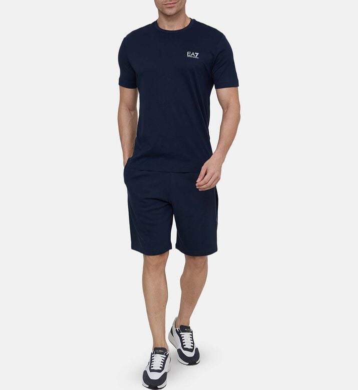 Cotton Side Logo Bermuda Sweatshorts Cotton Side Logo Bermuda Sweatshorts