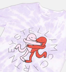 Tie-dye Print Short-sleeve T-shirt