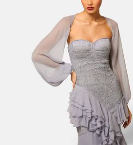 Zeena Zaki Dress Long, Model View