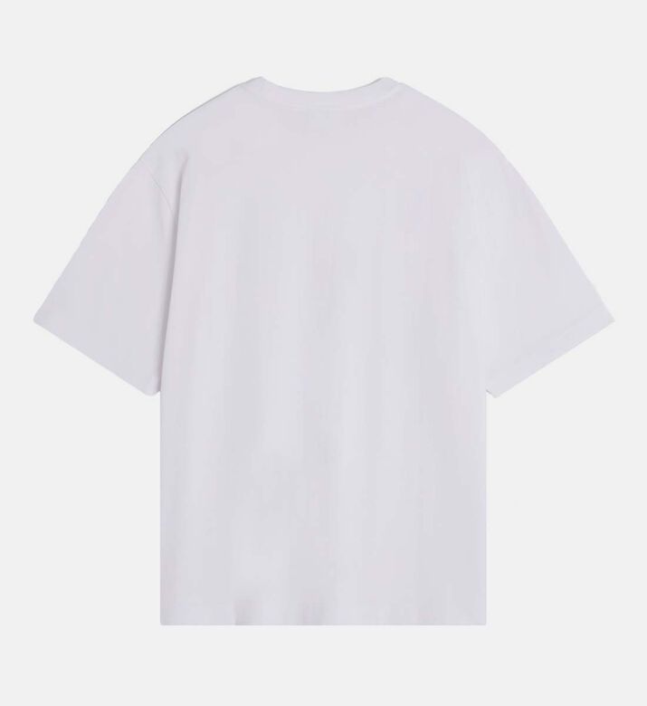 تيشيرت فضفاض بأكمام قصيرة