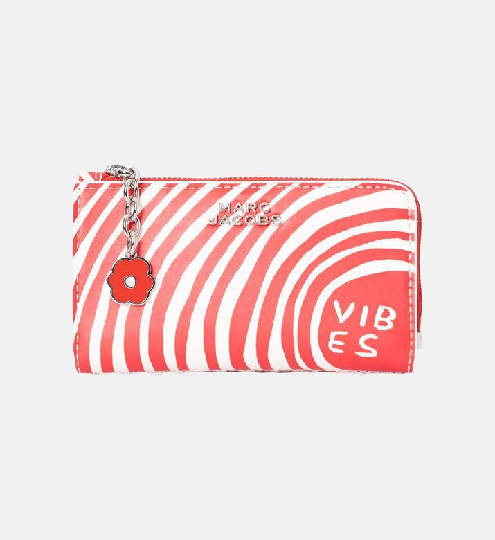 Marc Jacobs Stripe-print Zip Closure Wallet, Packshot View