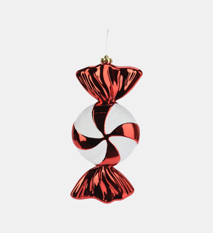 Home Deco and More Xmas Ball Candy Small Red, Packshot View