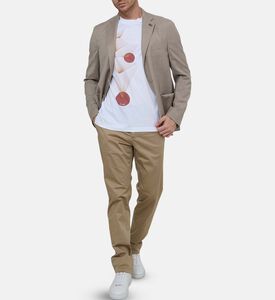 Cotton Graphic Print Crewneck T-shirt Cotton Graphic Print Crewneck T-shirt