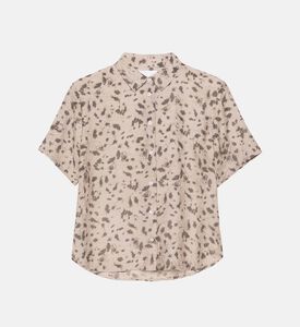 Samsoe All-over Print Button Closure Shirt, Packshot View