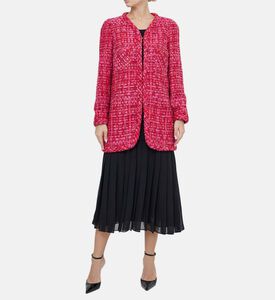 Open-front Tweed Jacket